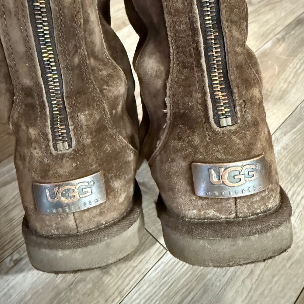 Back Zip Ugg Boots - image 5